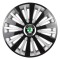 Set 4 Capace Roti, potrivite jantelor de R15, pentru Skoda, model falcon dual