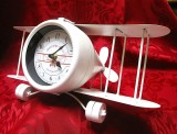 CEAS DE MASA DIN METAL ADVENTURE AWATS OLANDA DECOR AVION - AEROPLAN 33 CM