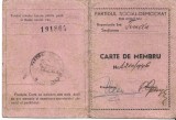 Carnet de membru Partidul Social - Democrat 1946