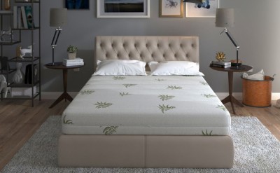 Saltea cu memorie SomnART XXL Memory Plus 200x200, inaltime 25cm, pentru persoane supraponderale, husa Aloe Vera detasabila, rulata, fermitate mare foto