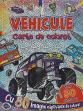 Vehicule. Carte de colorat cu peste 50 abțibilduri - Paperback - Flamingo