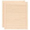 Usi de dulap design lambriu, 2 buc., 69x59,4 cm, lemn masiv pin