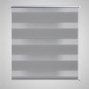 Jaluzea tip zebra, 70 x 120 cm, gri