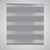 Jaluzea tip zebra, 70 x 120 cm, gri