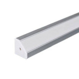 Profil aluminiu pentru banda LED 2m 19mm x 19mm mat V-TAC, Vtac