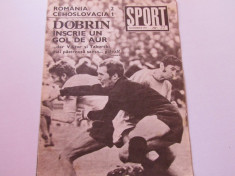 Revista SPORT-nr.22/11.1971 (U CLUJ si CFR Cluj) foto