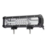 LED Bar Auto 162W, leduri pe 3 randuri, 12V-24V, 11340 Lumeni, 12&Prime;/30,5 cm, Combo Beam 12/60 Grade, Xenon Bright