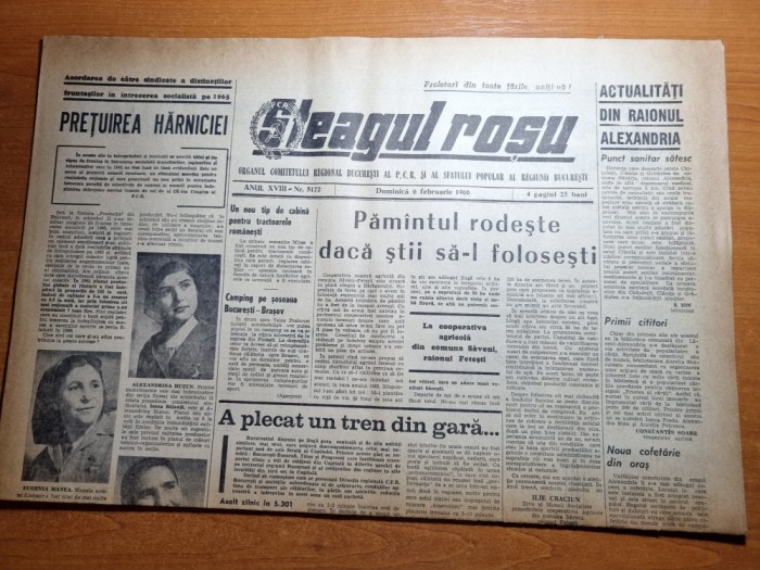 steagul rosu 6 februarie 1966-com. saveni fetesti,aeroportul baneasa