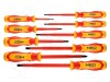 Kit șurubelnițe izolate NEO TOOLS, 9 piese, PH, Plată, Pozidriv, 1kV AC