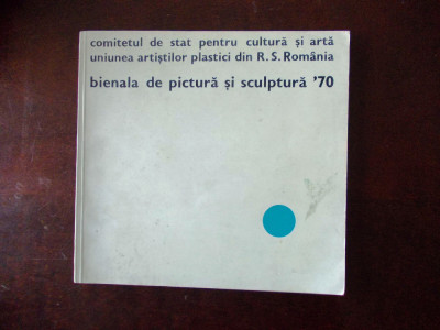 Bienala de pictură și sculptură 70, sala Dalles, București 1970, r5c foto