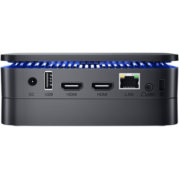 Mini PC Blackview MP60-N150, Intel Twin Lake N150, pana la 3.6GHz, 16GB DDR4, 1TB SSD, Windows 11 Pro, WiFi (2.4G+5G), Dual 4K 60Hz UHD