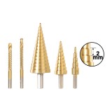 Set Burghie Conice INGCO AKSDS2061, 6 Bucati, Prindere SDS, Otel, Pentru Beton si Zidarie