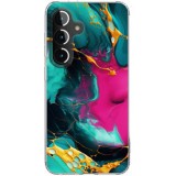 Husa personalizata compatibila samsung galaxy s24, magsafe atasare magnetica, antisoc, neons and brights 22