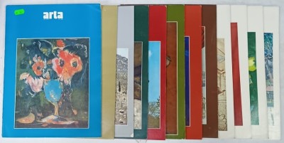 ARTA , REVISTA A UNIUNII ARTISTILOR PLASTICI DIN R.S.R. , 12 NUMERE CONSECUTIVE , AN COMPLET , 1987 foto