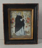 Joan van Sande &quot;Toma de Aquino&quot; gravura veche sec 17