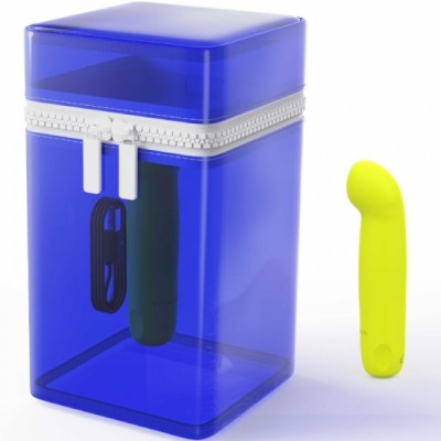 B SWISH - BCUTE CURVE INFINITE CLASSIC LIMITED EDITION RECHARGEABLE SILICONE VIBRATOR YELLOW foto