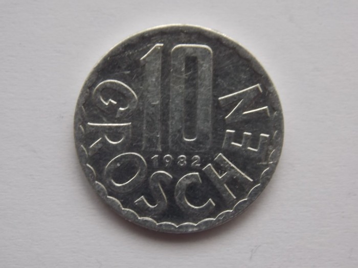 10 GROSCHEN 1982 AUSTRIA-XF