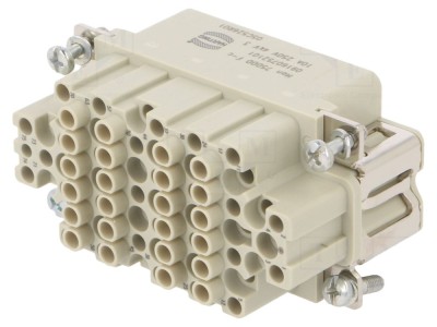 Conector HDC mamă 75+PE, 10A foto