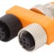 Adaptor &icirc;n T M12 tată, M12 mamă x2 DeviceNet/CANopen