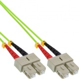 Cablu fibra optica SC-SC Duplex OM5 7.5m, InLine IL83575Q