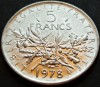 Moneda 5 FRANCI (Francs) - FRANTA, anul 1978 * cod 1726, Europa