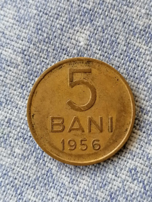 Moneda- 5 BANI 1956 - ROMANIA foto