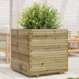 vidaXL Jardinieră de grădină, 70x70x72 cm, lemn de pin impregnat 3282623