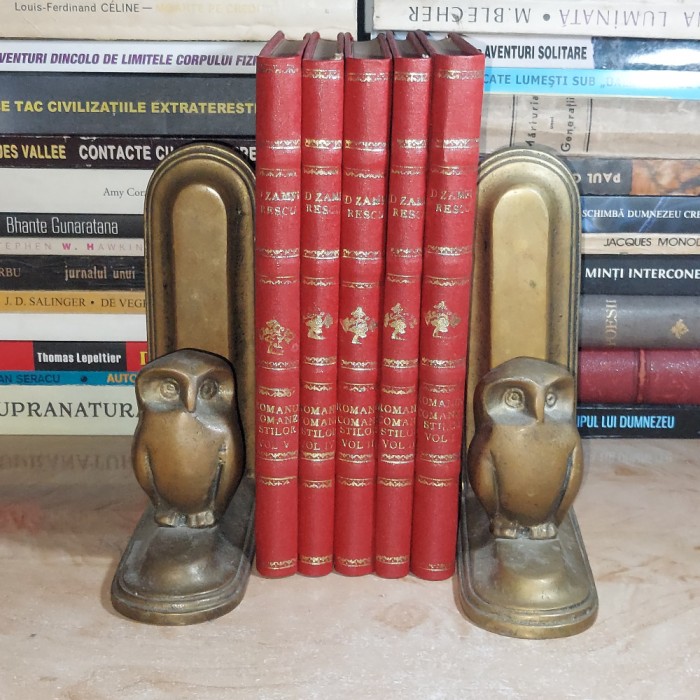 DUILIU ZAMFIRESCU - ROMANUL COMANESTENILOR * [ 5 VOL. ] , CRAIOVA , 1937-1940 *
