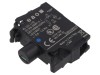 Element Iluminare EAO 22mm 24V AC/DC Albastru Montare Placa Frontala Serie 45