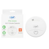 Aproape nou: Senzor de fum PNI A024 cu Wi-Fi, control din aplicatia Tuya Smart, ali