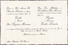 A3100N Invitație la nunta compozitorului Bogdan Moroianu, 1939