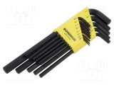 Set chei imbus ProTanium&reg; BONDHUS, oţel lungă GorillaProof&reg;