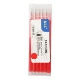 Rezerve Roller Fashion Bia, 0.7mm, Rosu, Set 6 buc - Cerneala Termosensibila