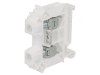 Conector de &Icirc;mbinare Șine Alb 8mm 2 Borne