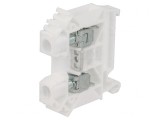 Conector de &Icirc;mbinare Șine Alb 8mm 2 Borne