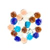 Pietre decorative din sticla, Multicolor, 340 g, ATU-085701, Oem