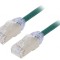 Patch Cord F/UTP Cat6a 0.5m Verde