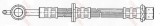 Conducta / cablu frana TOYOTA YARIS (P1) (1999 - 2005) TRW PHD502