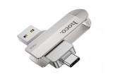Stick Memorie USB 3.0 - Tip-C Hoco UD10 - 16GB, Argintiu