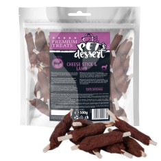 Pet s Desert, Recompense pentru caini, Dog Cheese StickLamb LSL-03, 500g foto