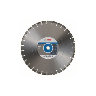 Bosch Best disc diamantat 450x25.4x3.8x12 mm pentru piatra foto