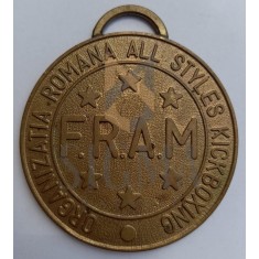 Medalie FRAM Organizatia Romana All Styles Kickboxing Campionatul National 1993