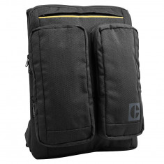 Rucsac Caterpillar Code - Quest Commuter, Material 420d Hexagonal, 2 Buzunare Exterioare - Negru