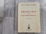 Principii de electrotehnica de Stefan Georgescu-Gorjan