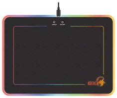 Mouse PAD GENIUS, &quot;GX-Pad 600H RGB&quot;, gaming , cu led, cauciuc si material textil, 320 x 250 x 5.5 mm, negru , iluminat RGB, &quot;31250006400&quot;