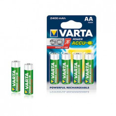 ACUMULATORI AA 2400MAH BLISTER 4 BUC VARTA foto