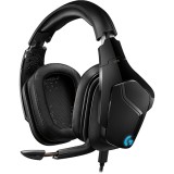 Casti gaming wireless Logitech G935 RGB Lightsync, surround 7.1, multiplatforma, Negru