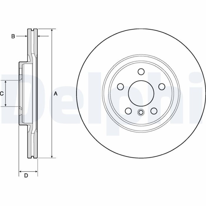 DELPHI BG4780C Disc frana