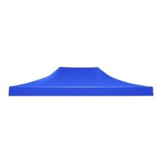 Prelata Copertina pentru Cort tip Pavilion, Varf Plat Cauciucat 4.3 x 2.9 m Albastru