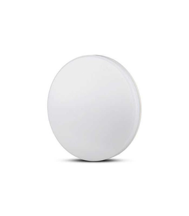 Aplica LED 25W 4000K alb neutru rotund IP44 V-TAC